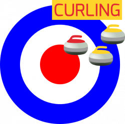 Curling Winter Sport Icon Clip Art at Clker.com - vector clip art ...