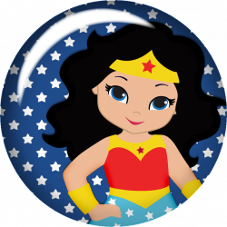 Wonder Woman Baby Clipart. | Oh My Fiesta! for Geeks | Mujer ...