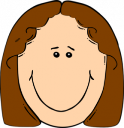 Woman brown hair clipart - Clip Art Library