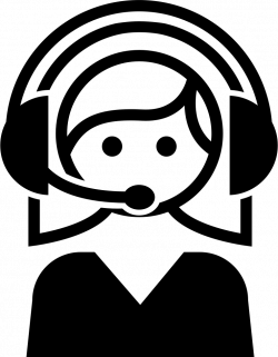 Female Call Center Agent Svg Png Icon Free Download (#37966 ...