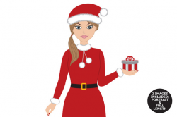 Free Christmas Cliparts Girl, Download Free Clip Art, Free ...