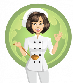 28+ Collection of Cute Chef Woman Clipart | High quality, free ...
