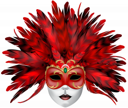 Carnival Mask Red PNG Clip Art | Gallery Yopriceville - High ...