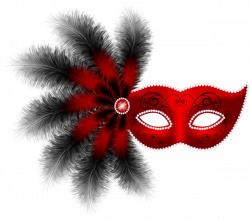 Feather Carnival Mask PNG Clip Art Image | картинка | Pinterest ...