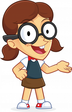 28+ Collection of Nerd Girl Clipart | High quality, free cliparts ...