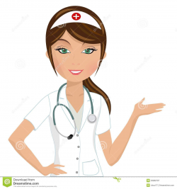 Female Nurse Cartoon | Cartoon Woman Nurse Illustration of a ...