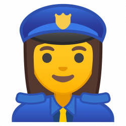 Woman police officer Icon | Noto Emoji People Profession Iconset ...
