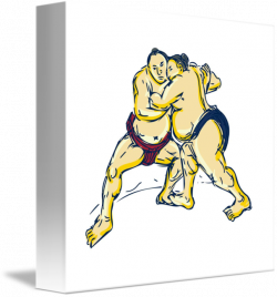 Wrestling Drawing at GetDrawings.com | Free for personal use ...