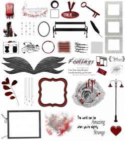 True Blood / Vampire: Word Art + Clear Cut PNG 31 by ...