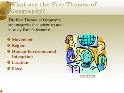 Five themes of geography powerpoint