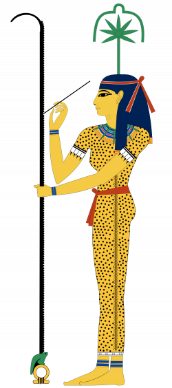 Seshat, the goddess of writing, reading, arithmetic and architecture ...