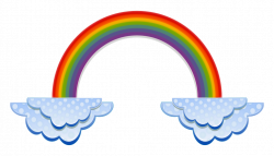 clipartist.net » Clip Art » Rainbow and Clouds Marriage Equality i ...