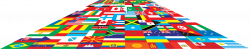 Clipart - World Flags Perspective 3