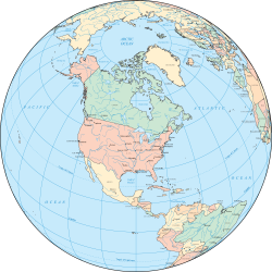 North America On Maps Of US Us Map Globe | Best of US Maps 2018 to ...