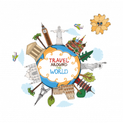 World Travel Landmark Clip art - Global Travel 1181*1181 transprent ...