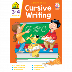Cursive Writing 3-4 Deluxe Edition Workbook Makes Grown-up ...
