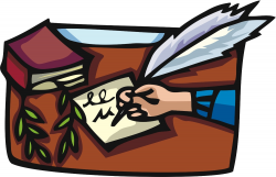 Journalist writing clipart 3 » Clipart Station