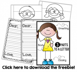Friendly Letter Writing {a freebie} - Little Minds at Work