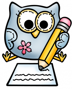 Writing owl clipart - crazywidow.info