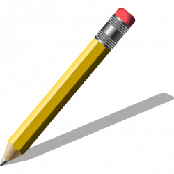 Pencil Clipart writing - Free Clipart on Dumielauxepices.net