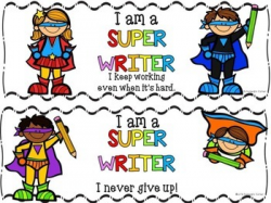 WRITING WORKSHOP ~Lucy Calkins inspired Super Hero Posters, Bookmarks and  Awards