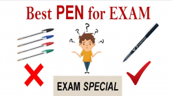 WHICH IS THE BEST PEN FOR YOUR EXAMINATION ?? [EXAM SPECIAL]
