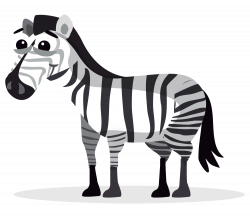 Sad clipart zebra - Pencil and in color sad clipart zebra