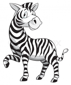 Zebra Cartoon | Vector | Colourbox | zebra | Pinterest | Cartoon ...
