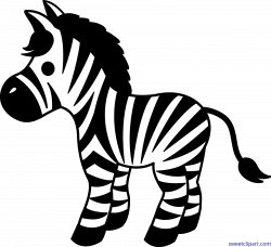 Cute Zebra Clip Art - Sweet Clip Art