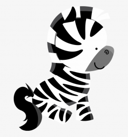 Larger Clipart Zebra - Zebra Para Baby Shower Transparent ...