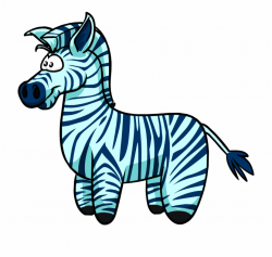 Zebra Clipart Disney - Blue Zebra Png {#931017} - Pngtube
