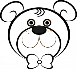 Teddy Bear Black And White Clipart | Free download best Teddy Bear ...