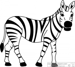 Black and white zebra clipart clipart kid - Cliparting.com