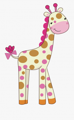 Zebra Clipart Nursery Item - Pink Baby Giraffe Clipart ...
