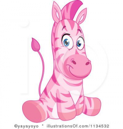 pink zebra clipart | Pink Baby Clipart Pink Baby Zebra ...