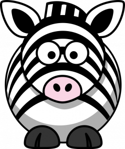 Zebras | Free Stock Photo | Illustration of a cartoon zebra | # 14405