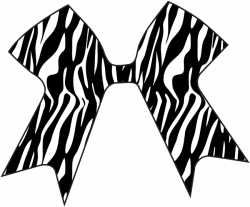 Zebra Decal - Cheer Cases