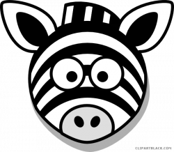 Zebra Head Clipart - ClipartBlack.com