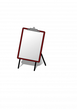 Clipart - Flipchart Stand