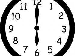 Evening Clipart clock 2 - 1300 X 862 Free Clip Art stock ...