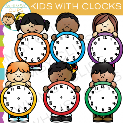 Clock clipart for kids 4 » Clipart Station