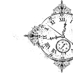 vintage clock | Vintage | Pinterest | Clocks, Vintage and Decoupage