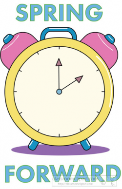 Spring foward clock time clipart » Clipart Portal