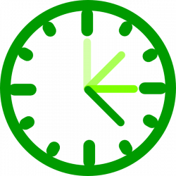 Awesome-clock-green Clip Art at Clker.com - vector clip art online ...