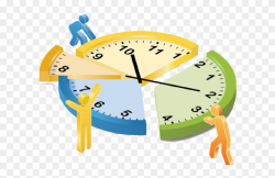Clock Clipart Time Management - Part Time Job Clipart, HD ...