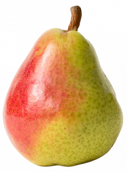 Red and Yellow Pear PNG Clipart - Best WEB Clipart