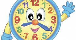 Cartoon clock baby design vector 02 | Kako merimo čas ...