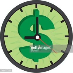 Time IS Money Clock premium clipart - ClipartLogo.com
