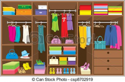 Organized closet clipart 3 » Clipart Portal
