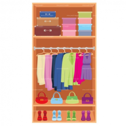 Collection of 14 free Closet clipart clothing sale bean ...